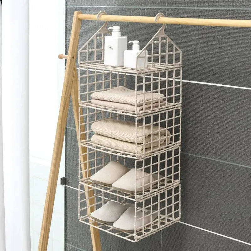 GlideHold® HangingOrganizer: Ruimtebesparende Multi Laags Verticale Hangopslag Organizer