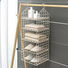 GlideHold® HangingOrganizer: Ruimtebesparende Multi Laags Verticale Hangopslag Organizer