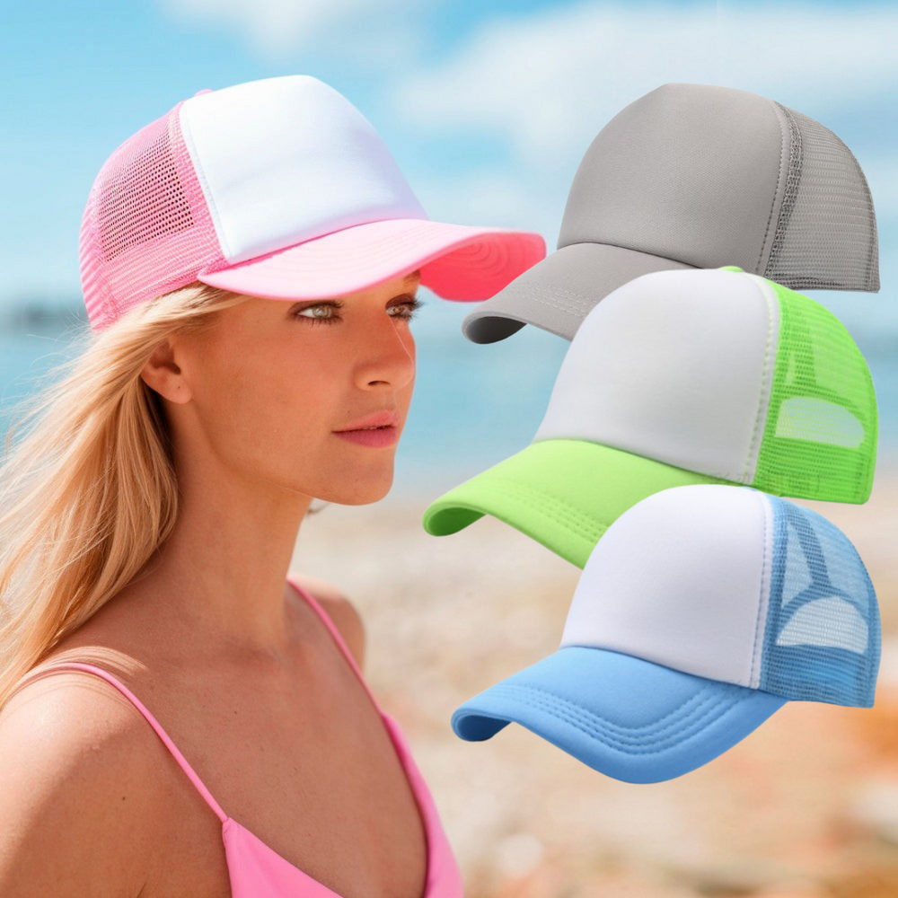 Icone™ SportyCap 1+1 GRATIS: Uniseks Verstelbare Lichtgewicht Sportieve Mesh Pet