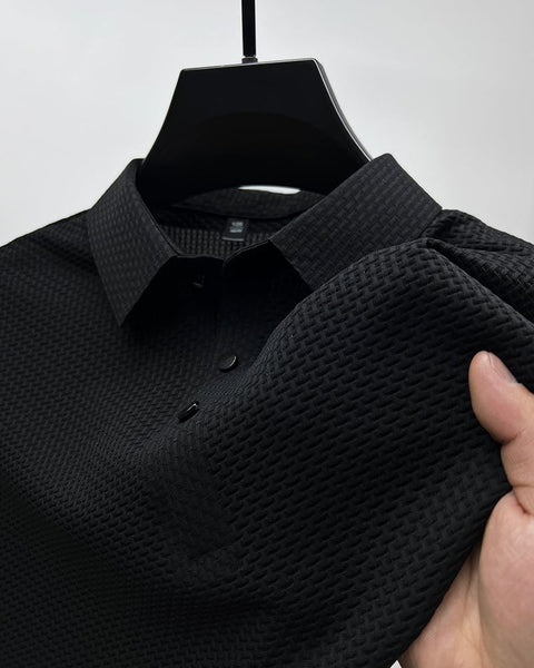 Icone™ BreathableShirt 1+1 GRATIS: Stijlvol Ademend Herenoverhemd Met Korte Mouwen