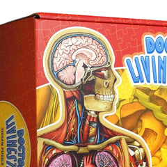 Kletshuts™ BodyPuzzle: Educatieve Menselijke Lichaams Anatomie Puzzel Set