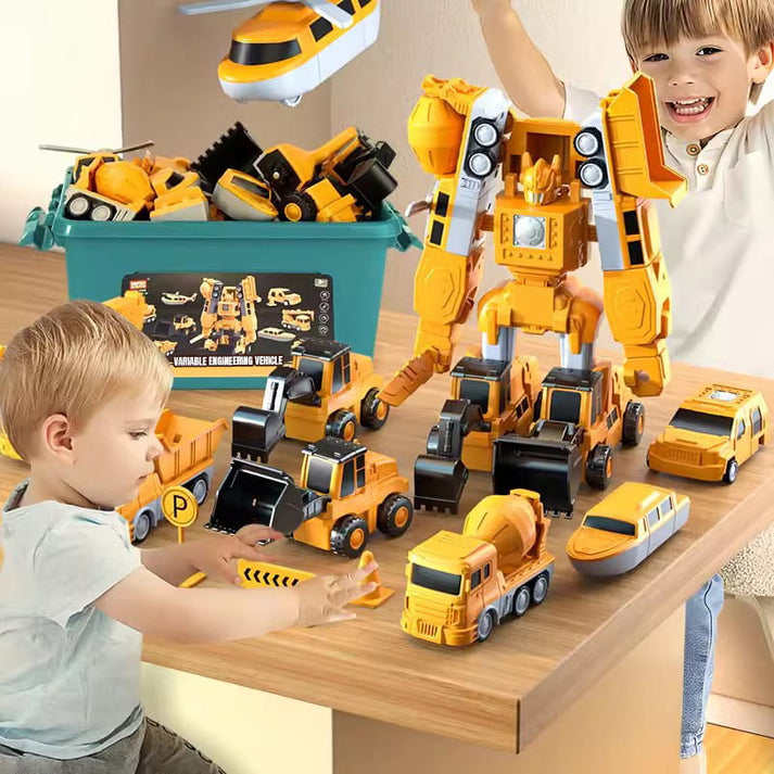 Kletshuts™ RobotBuilder – Magnetische Transformerende Robot Bouwer En Creatieve Leer Set