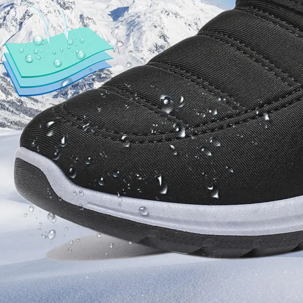 Happy™ WinterBoots:   Heren En Vrouwen Gemakkelijk Uitglijden-Op Fleece Gevoerd Winter Laarzen