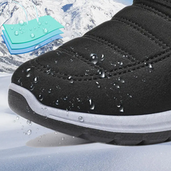 Happy™ WinterBoots:   Heren En Vrouwen Gemakkelijk Uitglijden-Op Fleece Gevoerd Winter Laarzen