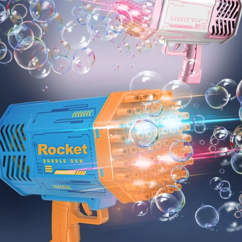 Kletshuts™ BubbleGun – Automatisch Zeep Raket Bubbel Pistool Blaasapparaat Speelgoed