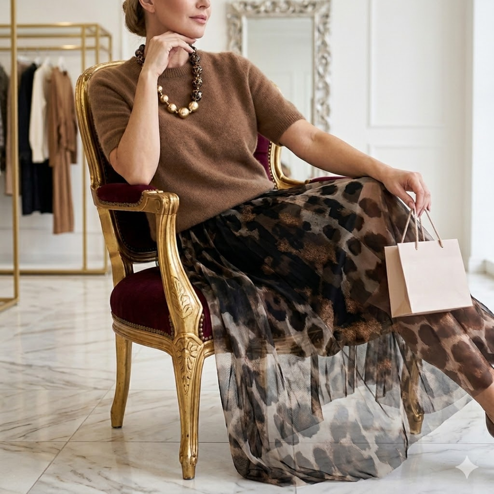 Icone™ TimelessSet - Mode Casual Feest Korte Mouw Rok Tijdloos Set