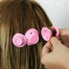 Rose® HeatlessCurl: Zachte Eenvoudig-Naar-Gebruik Comfortabel Warmteloos Krul Staven