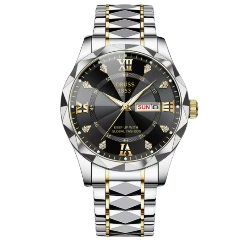 LuminousWatch: Luxe Mode Luminous Horloge Voor Mannen