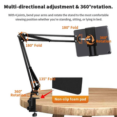 Holder360° PowerHold - Universele Telefoon En Tablet Verstelbare Houder