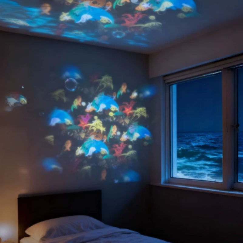 Ledsen™ RoomProjector: Rustgevende, Vredevolle En Creatieve Kamprojector