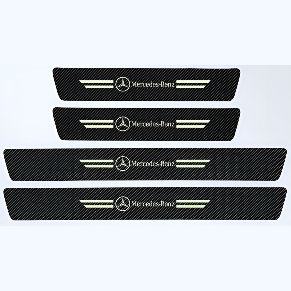 StepGuards 1+1 GRATIS: Krasbestendige Universele Pasvorm Stap Beschermers Auto Deur Drempel Beschermer