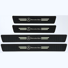 StepGuards 1+1 GRATIS: Krasbestendige Universele Pasvorm Stap Beschermers Auto Deur Drempel Beschermer