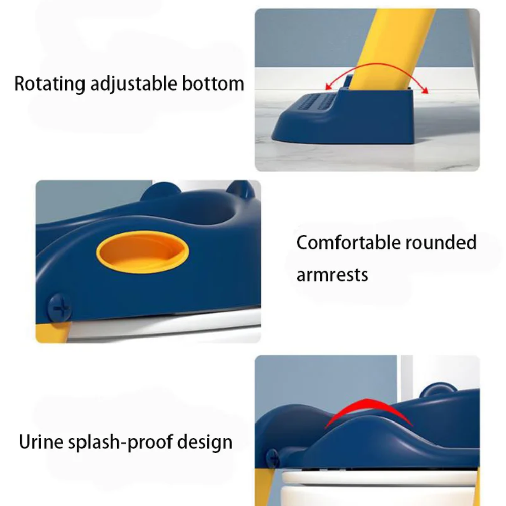 Kletshuts™ ToiletSeat: Kindveilig En Zeker Potty Trainen Opvouwbare Toiletzitting