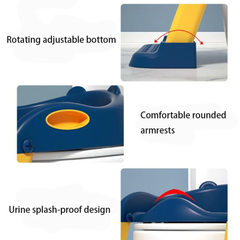 Kletshuts™ ToiletSeat: Kindveilig En Zeker Potty Trainen Opvouwbare Toiletzitting
