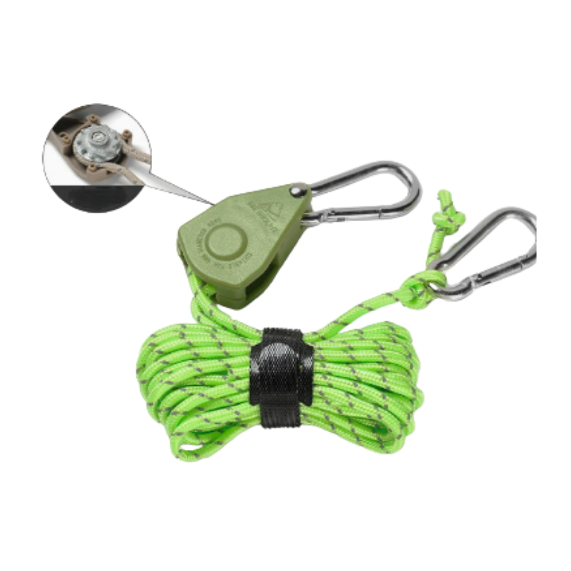 CampingRope - Verstelbaar Katrol Camping Touw