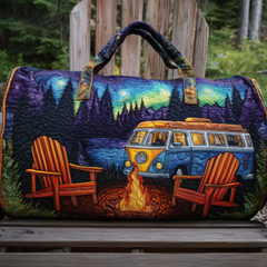 Icone™ DuffleBag: Levendige Hippie Stijl Multifunctionele Reis Duffel Tas
