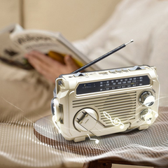 SolarRadio™ - Multifunctioneel Draagbaar Alles-In-Één Noodgeval Zonne-Energie Radio