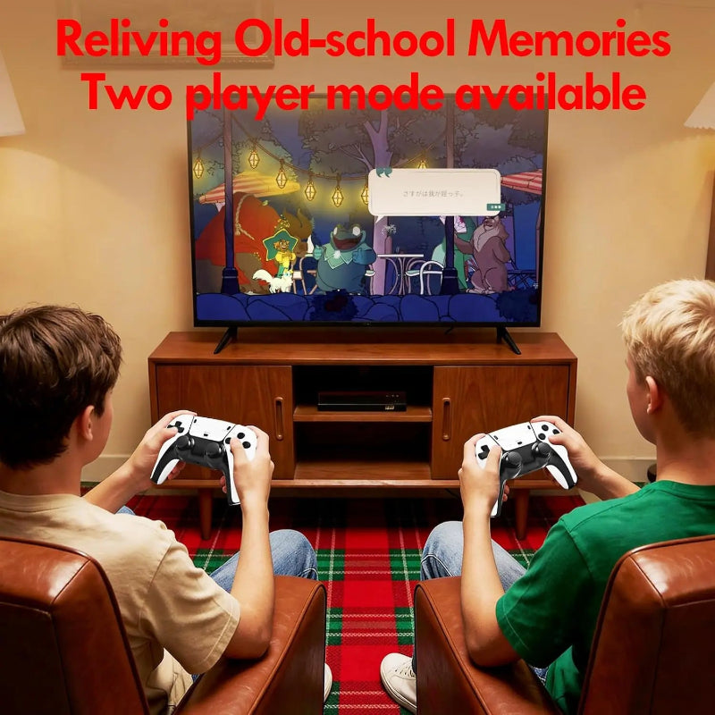 Kletshuts™ MiniConsole: Plug And Play HDMI Dual Controllers Mini Retro Gaming Console