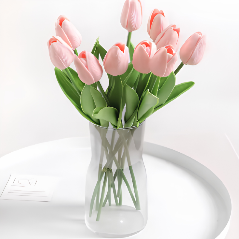 ArtificialTulips: Realistische Schoonheid Kunstbloem Decoratie Tulpen Set