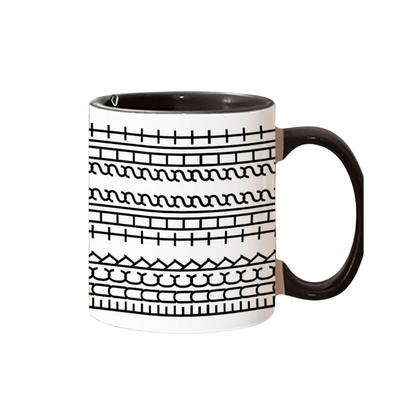 Globetrek° CoffeeMug: Slim Verborgen Tekst Keramische Koffiemok