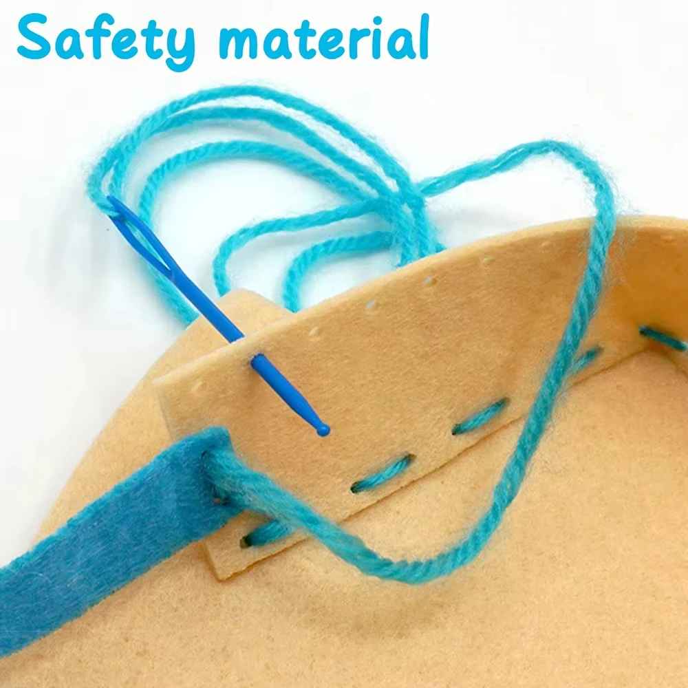 Kletshuts™ CreativeBag: Kids DIY Naaien En Knutselen Creatieve Tas Kit