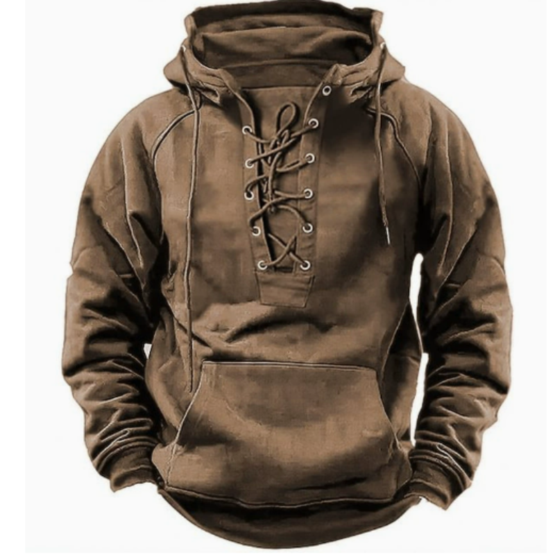 Icone™ LaceJacket: Heren Mode Toevallig Capuchon Kant Jasje