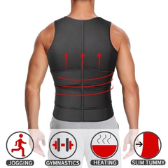 Icone™ VestShaper - Mannen Lichaamscontouren Comfortabele Steun Vest Vormer