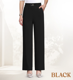 Icone™ DrapePants: Stijlvolle Rekbare Hoge Taille Drape Broek