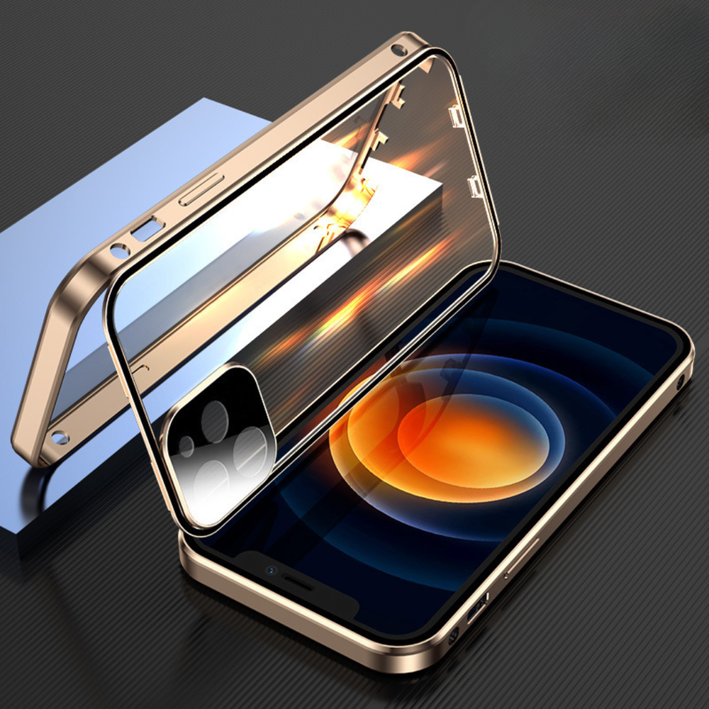 MagneticCase: Volledige Bescherming Dubbelzijdige Transparante Magnetische Geval
