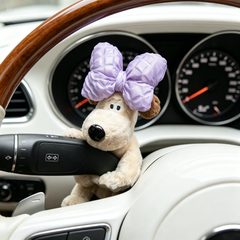 Kletshuts™ PuppyCar 1+1 GRATIS - Schattige Pluche Puppy Signaal Schakelaar Speelgoed Auto