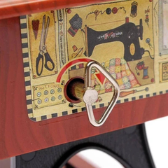 MusicalMachine: Antieke Vintage Naaimachine Muziekdoos
