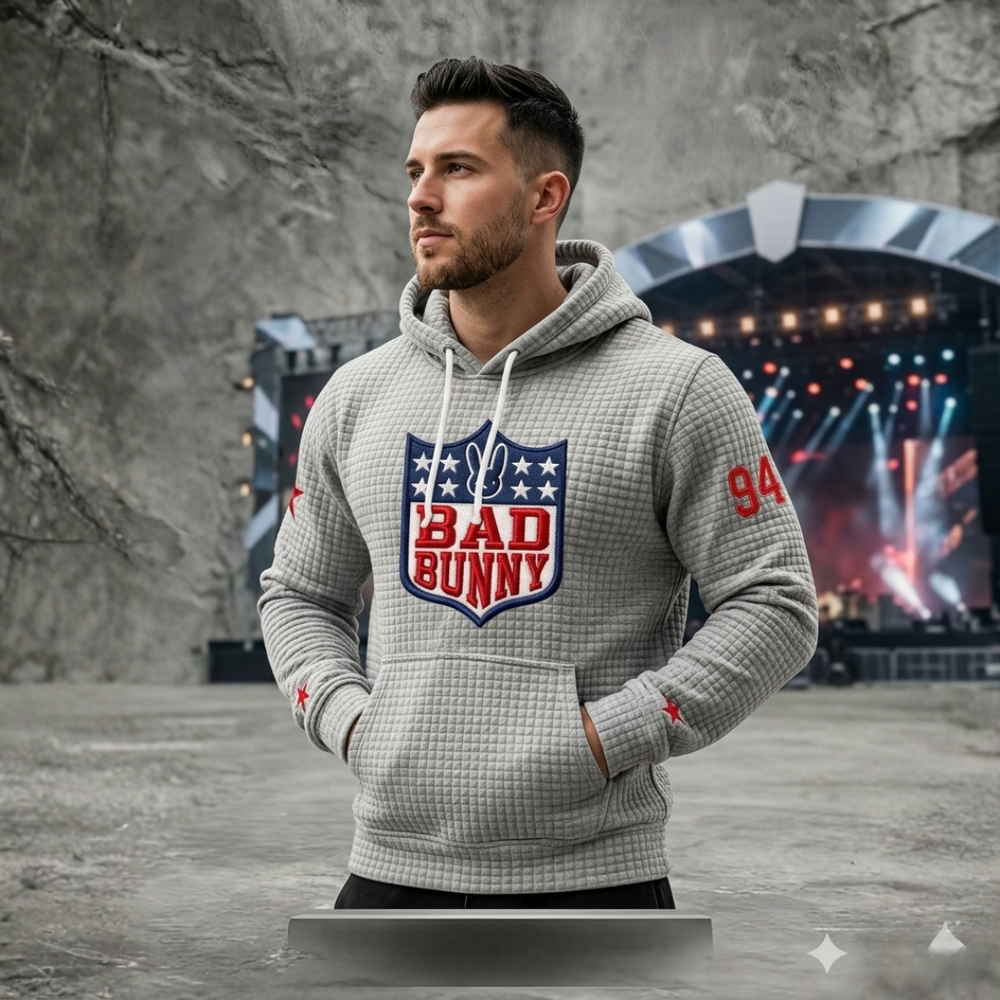 Icone™ CasualHoodie: Trekkoord Toevallig Patriottische Capuchon Met Voorzak
