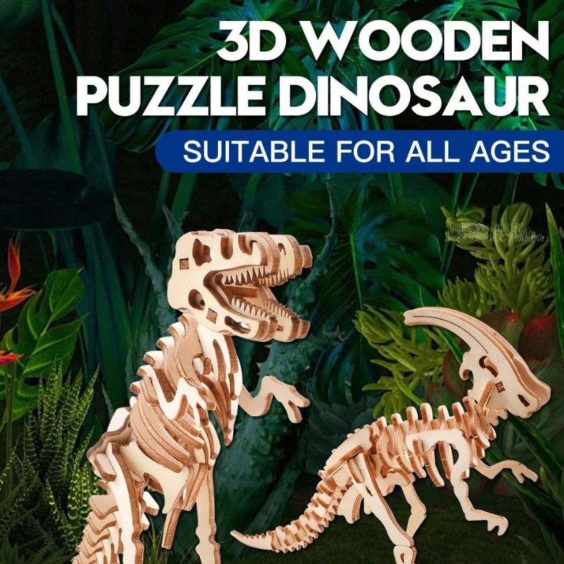 Kletshuts™ PuzzlePaint 1+1 GRATIS: DIY Knutselplezier Leren 3D-Puzzel Schilderpakket