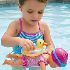 Kletshuts™ FloatingDoll - Waterdichte Beweegbare Bad En Zwembad Drijvende Pop