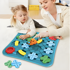 Kletshuts™ MazePath: Kinderen Doolhof Pad Straat Bouwspel Speelgoed