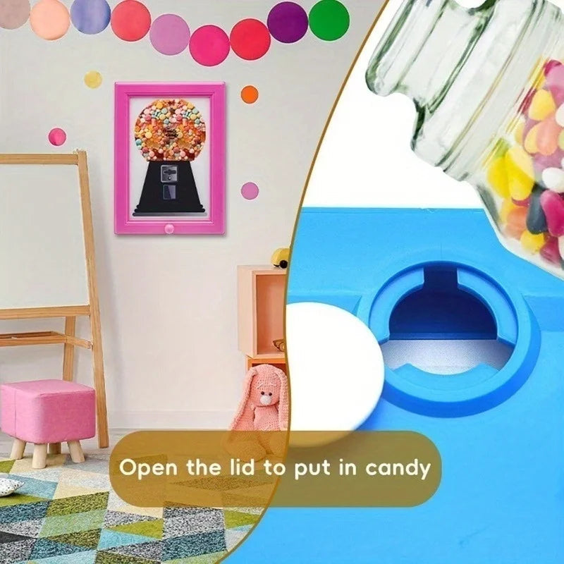 TreatFrame - Wandgemonteerde Candy Display Frame Voor Gemakkelijke Toegang En Leuke Decoratie