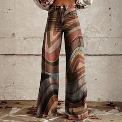 Icone™ TrendyJeans - Modieuze Wijde Pijpen Trendy Jeans