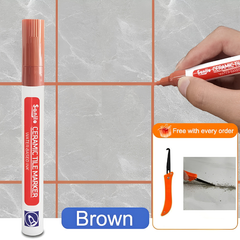 TileMarker 1+1 GRATIS - Anti-Schimmel Keramische Tegelvoeg Marker Met Voegen Haakmes