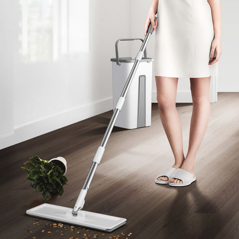 Cleaner Pro° CleanMop: Handsfree Wring Systeem Mop En Emmer Set
