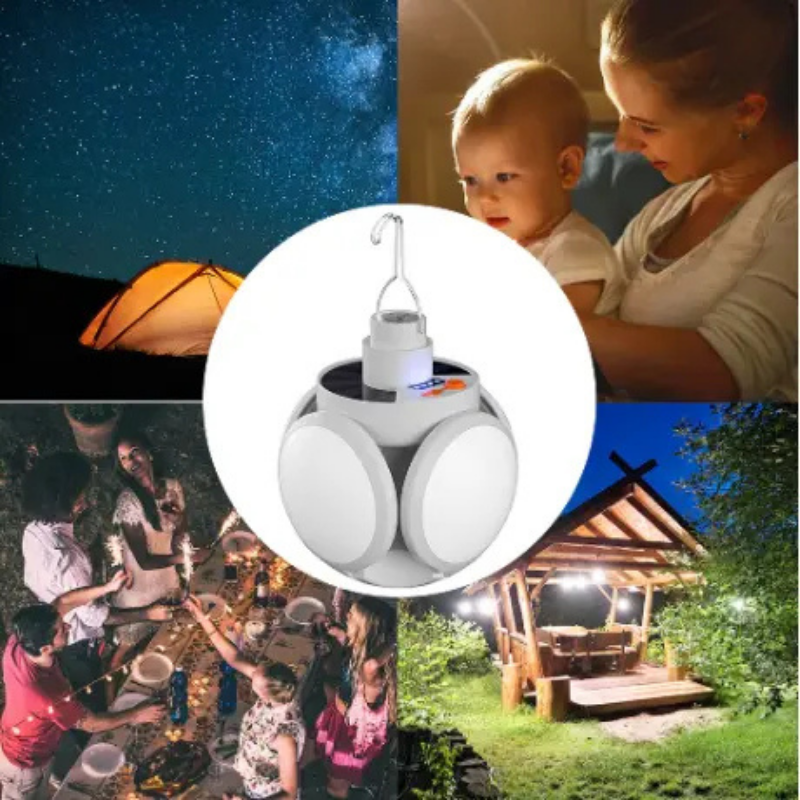 Ledsen™ SolarLamp: Draagbare Opvouwbare Zonne LED Noodlamp