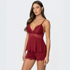Icone™ LaceSet: Zacht Comfortabel Elegant Twee Delige Kant Set