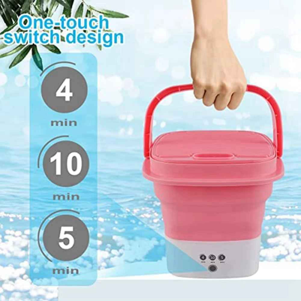 MiniClean™ – Stijlvolle Draagbare Persoonlijke Wasmachine