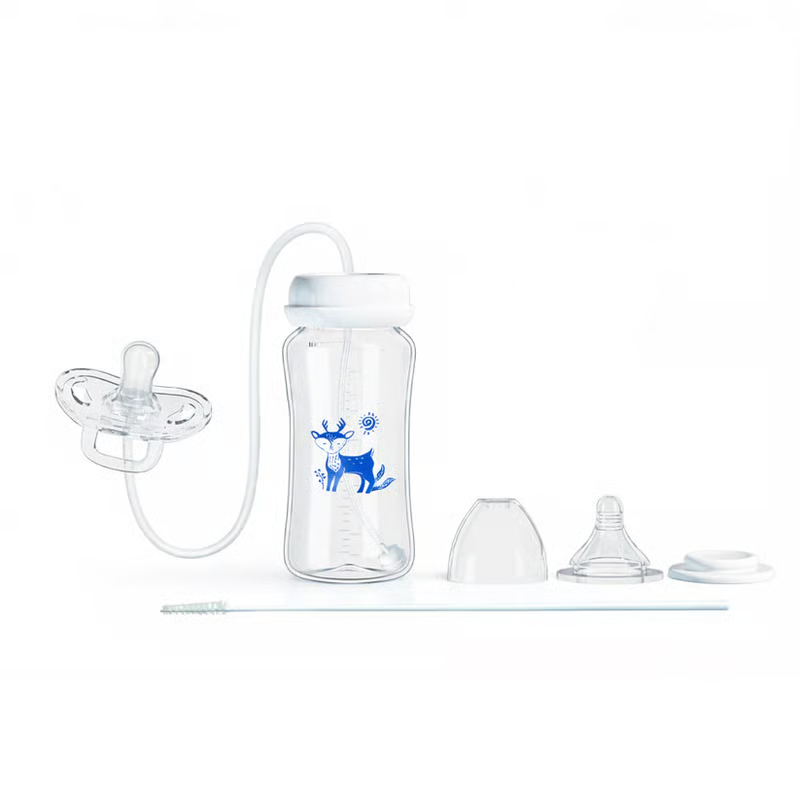 Kletshuts™ BabyBottle: Handsfree Eenvoudig Voeden Baby Fles Set