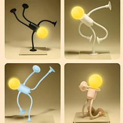 Ledsen™ FigureLamp 1+1 GRATIS: Zachte Licht Flexibele Figuur Nacht Lamp