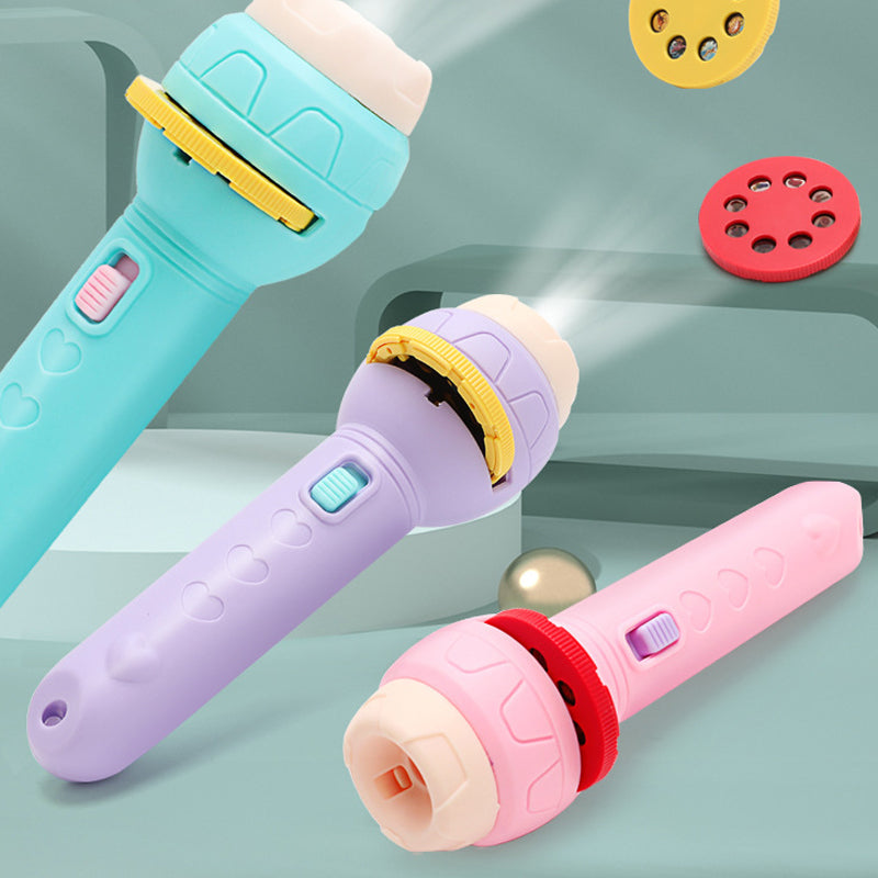Kletshuts™ FlashlightProjector: Magische Verhaaltjestijd Zaklampprojector Voor Kinderen