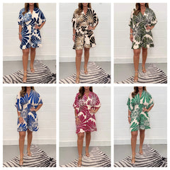 Icone™ ShortJumpsuit: Casual Gedrukte Korte Jumpsuit