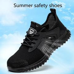 Happy™ BreathableShoes: Ademend Comfortabele Klassieke Stijl Werkbeschermingschoenen
