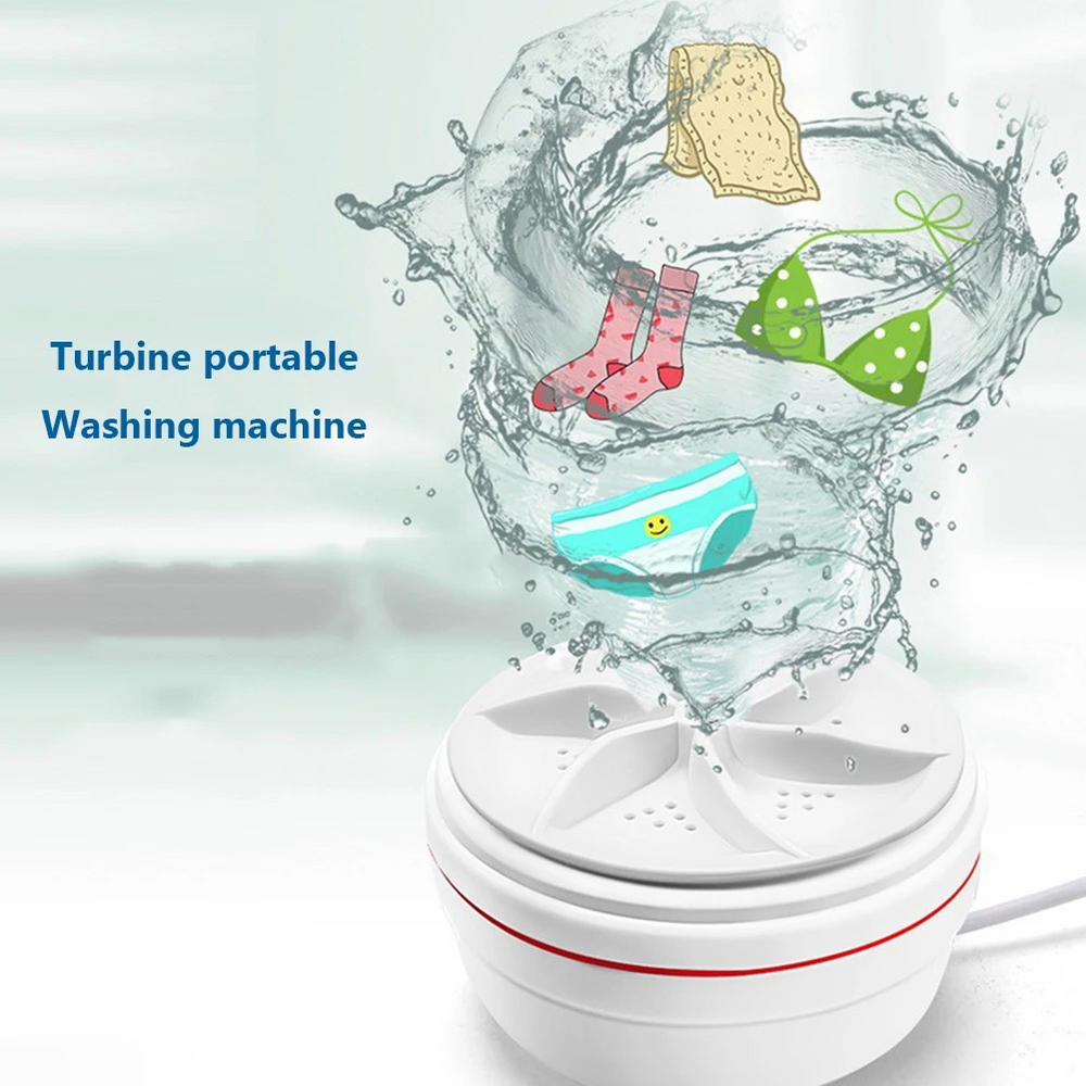 Cleaner Pro° MultiWasher: Draagbare Multifunctionele Mini Turbine Wasmachine