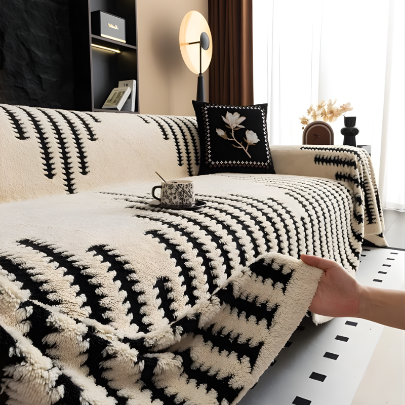 Globetrek° CouchCover - Universele Pasvorm Elegante Duurzame Sofa En Bankhoes