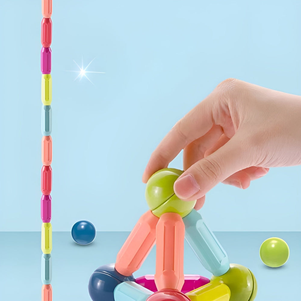 Kletshuts™ MagnetSticks: Duurzame Educatieve Bouw Magnetische Stokken